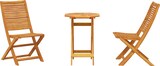 thumbnail of vidaXL Faltbares Bistroset 3 pcs 60 x 60 x 75 cm