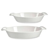 thumbnail of San Ignacio VESSIA - Conjunto de 2 Bandejas Ovais com Alças 36 x 23,5cm