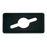 thumbnail of Contenedor de residuos Zeus abierto 65 litros. Color Negro.