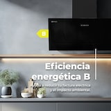 thumbnail of Campana Extractora Decorativa EVVO CE40 Cristal Black