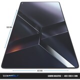 thumbnail of Titanwolf Gaming Mauspad, 900 x 400mm XXL Mousepad, verbessert Präzision & Geschwindigkeit, X Motiv