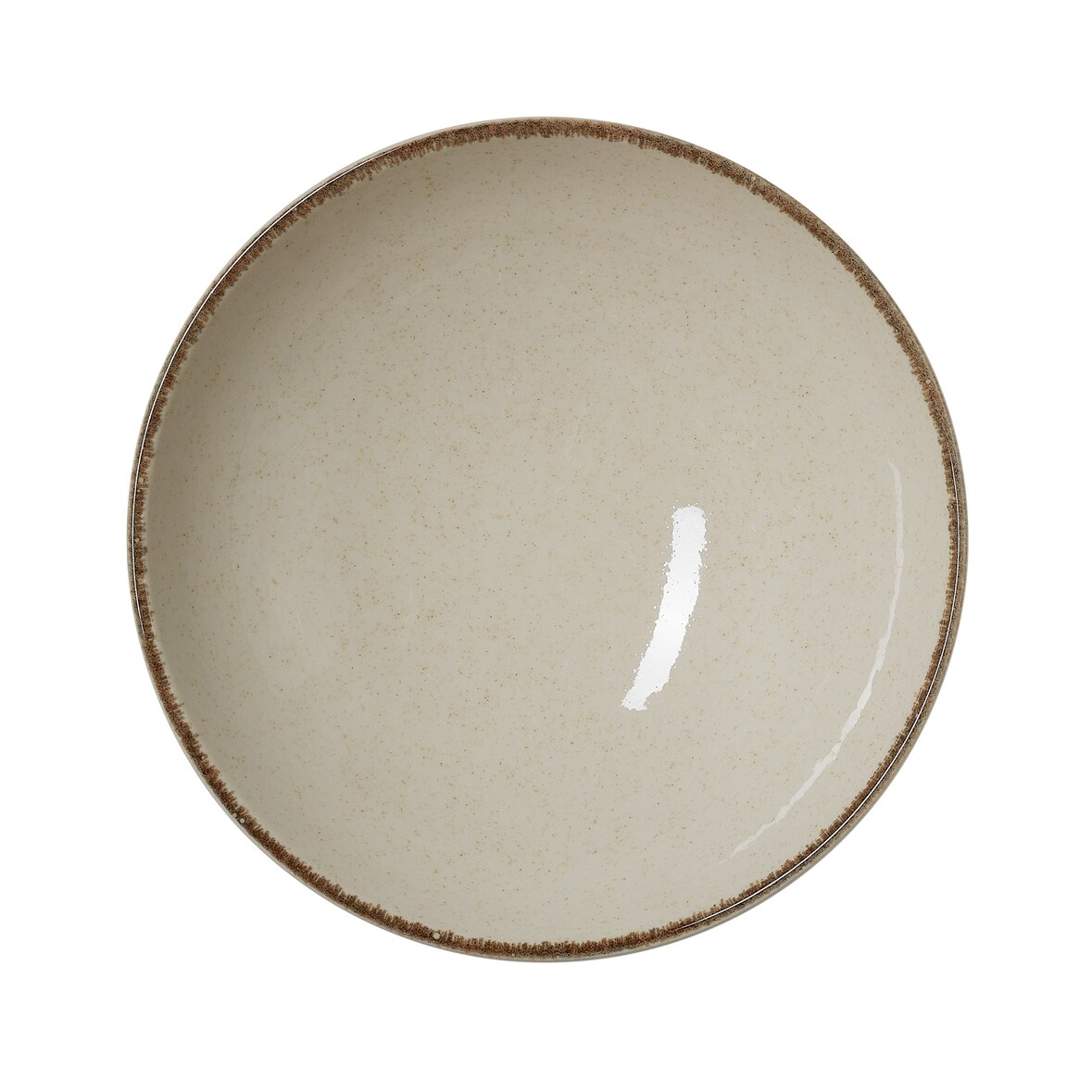 WAS Germany - Schale, Ø 24 cm, Set á 6 Stück, sand, Porzellan