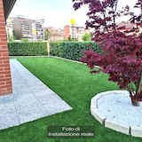 thumbnail of Prato Artificiale altezza 20 mm 1x10mt Erba Sintetica 4 Sfumature Finta Manto erboso giardino 10mq