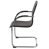 thumbnail of Set van 2 vergaderstoelen Samara, bezoekersstoel slede ~ bruin