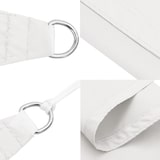 thumbnail of Voile de parasol tissu oxford rectangulaire 2,5x3,5 m blanc Modèle Balcon Sirocco