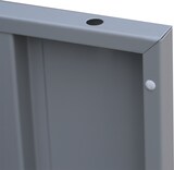 thumbnail of Lüllmann® XL Schließfachschrank, 3 Abteile, 15 Fächer, 1900 x 1185 x 450 mm, lichtgrau