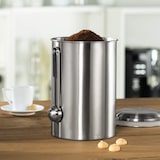 thumbnail of Kaffeedose Edelstahl 1kg Behälter mit Löffel