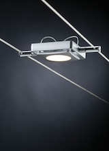 thumbnail of Paulmann LED Seilsystem MacLED Basisset4x200lm 4x4,3W 2700K230/12V Chrom matt 94107