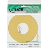 thumbnail of InLine® Patchkabel flach, U/FTP, Cat.6A, gelb, 5m