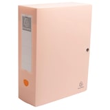 thumbnail of Exacompta 89470E 5x Archivbox mit Druckknopf, Rückenbreite 100mm, Recycling-PP, Skandi - Farben sortiert