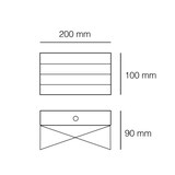 thumbnail of Aplique de pared LED 12W Polare