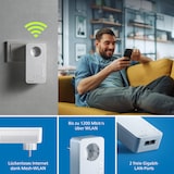 thumbnail of devolo Magic 2 WiFi next Powerline Mesh WLAN Verstärker 1x Erweiterungsadapter