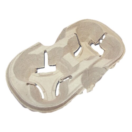 360 Tragetablett Becherträger Becherhalter Chinet 21 x 11 x 4 cm für 2 Becher