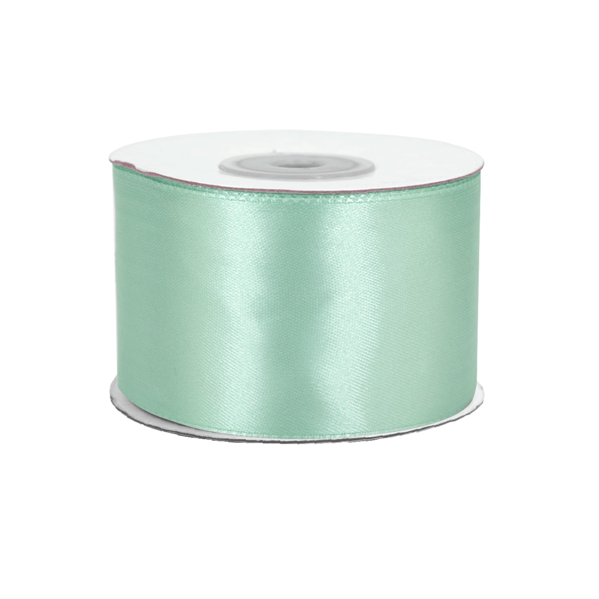 50mm Satinband 25m Schleifenband Geschenkband Deko Breites Stoffband Helltürkis