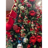 thumbnail of 10 Weihnachtskugeln 6cm Glas Christbaumkugeln Weihnachtsbaumkugeln rot