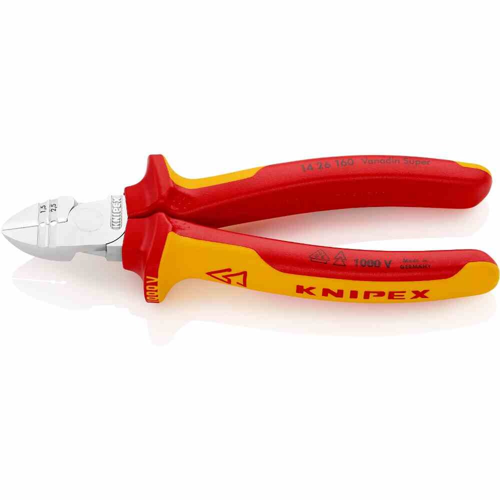 Pince à Dénuder Coupante De Côté 1000v 160mm Knipex 14 26 160