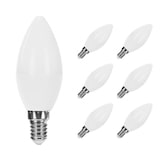 thumbnail of Pack 6 Bombillas LED Vela E14 6W Equi.40W 470lm 02163