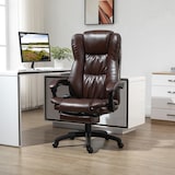 thumbnail of Vinsetto Silla de Oficina Ergonómica y Giratoria Ajustable en Altura con 6 Puntos de Masaje Control Remoto y Reposapiés Retráctil 68,5x68,5x113-121 cm