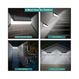 thumbnail of 2x Luces Solares Led Exterior, 34 luces LED con energía solar 270o Sensor de movimiento