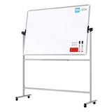 thumbnail of Mobiles Board, Serie: TM Idea/Flex – mit doppelseitiger Whiteboard-Oberfläche, drehbar, 150×100 cm
