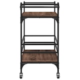 thumbnail of vidaXL Keukentrolley 82x40x78,5 cm bewerkt hout bruin eikenkleurig