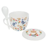 thumbnail of Coffret bol à soupe loris -  Blanc Rond Porcelaine Amadeus 16.00x13.00 cm