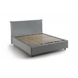 thumbnail of Dmora Letto piazza e mezza Ornella, Letto contenitore con rivestimento in tessuto, 100% Made in Italy, adatto per materasso Cm 120x190, Grigio