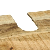 thumbnail of vidaXL Badezimmermöbel Set mit Regal 2 pcs Braun Massives Mango-Holz