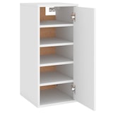 thumbnail of Helloshop26 - Armoire à chaussures range chaussures rangement meuble entrée couloir salon 32 x 35 x 70 cm bois d'ingénierie blanc 02_0021452