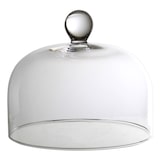 thumbnail of Avet campainha  para caixa ou prato de pastelaria vidro transparente diâmetro 18 cm altura 15,5 cm wz16-1440