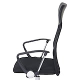 thumbnail of Bürostuhl Oslo, Drehstuhl Schreibtischstuhl, Kunstleder Textil schwarz