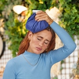 thumbnail of Relaxdays Eisbeutel zum Kühlen, 3 Kühlpads, Warm- & Kaltanwendung, auslaufsicher, wiederverwendbar, elastisch, blau