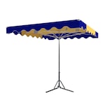 thumbnail of Parasol forain 250X220 fixe bleu h/jaune.