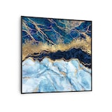 thumbnail of Wonderwall Air Art Smart Infrarotheizung Blauer Marmor 60x60cm 350W Mehrfarbig