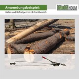 thumbnail of Handhebelseilzug Seilwinde Flaschenzug Hebezug Seilzug 2000 kg kraftvolle Übersetzung