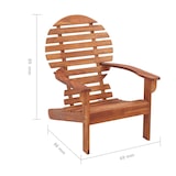 thumbnail of vidaXL Adirondack-Stuhl Massivholz Akazie