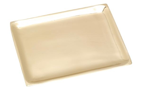 Teller rechteckig 10x7 cm matt