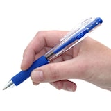 thumbnail of Stylo à bille rétractable BK437, pointe moyenne 0,7 mm, encre bleue