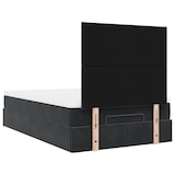 thumbnail of vidaXL Ottoman-Bett mit Matratzen & LEDs Schwarz 120x190 cm Samt