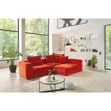 thumbnail of KAWOLA Sofa Sitzelement SEPHI medium Cord Vintage rot