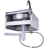 thumbnail of Ausgussbecken, Handwaschbecken, Handwaschbecken Gastro, Handwaschbecken mit Kniebedienung