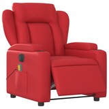 thumbnail of vidaXL Massagesessel Elektrisch Rot Kunstleder
