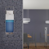 thumbnail of Relaxdays Desinfektionsspender, 2er Set, 1000 ml, Eurospender für Desinfektionsmittel & Seife, Wandmontage, silber/weiß