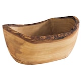 thumbnail of APS 00907 Saladier bois d'olivier huilé Olive 13 x 8 cm, H 6,5 cm
