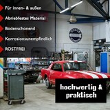 thumbnail of PRIOstahl Transportrollen 75 mm Rollensatz 2 Lenkrollen + 2 Lenkrollen mit Bremse schwarz Schwerlast