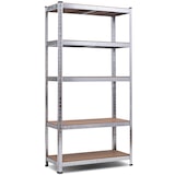 thumbnail of Helloshop26 - Garagenregal 90 x 40 x 180 cm max. Belastung 175 kg modern multifunktional aus verzinktem Stahl und MDF 20_0012053