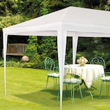 thumbnail of Gazebo de jardim extra grande destacável 600x300x255 cm branco Aktive