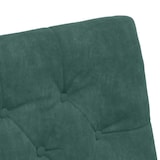 thumbnail of vidaXL Esszimmerstühle mit Rollen 2 pcs Dunkelgrün 58 x 67 x 97 cm