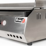 thumbnail of Romux® Plaque à snacker Gaz Lisse en Acier Inoxydable 100 cm | Plancha Professionnelle Modèle de Table pour Chauffe Rapide avec Thermocouple