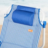 thumbnail of Aktive Silla playa multiposición 48x58x76 cm rayas azules con bolsillos